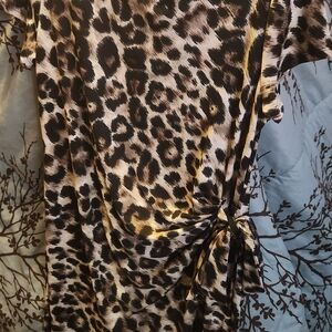 18w leopard dress